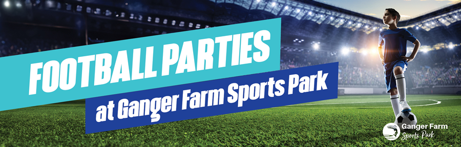 Ganger farm football party banner